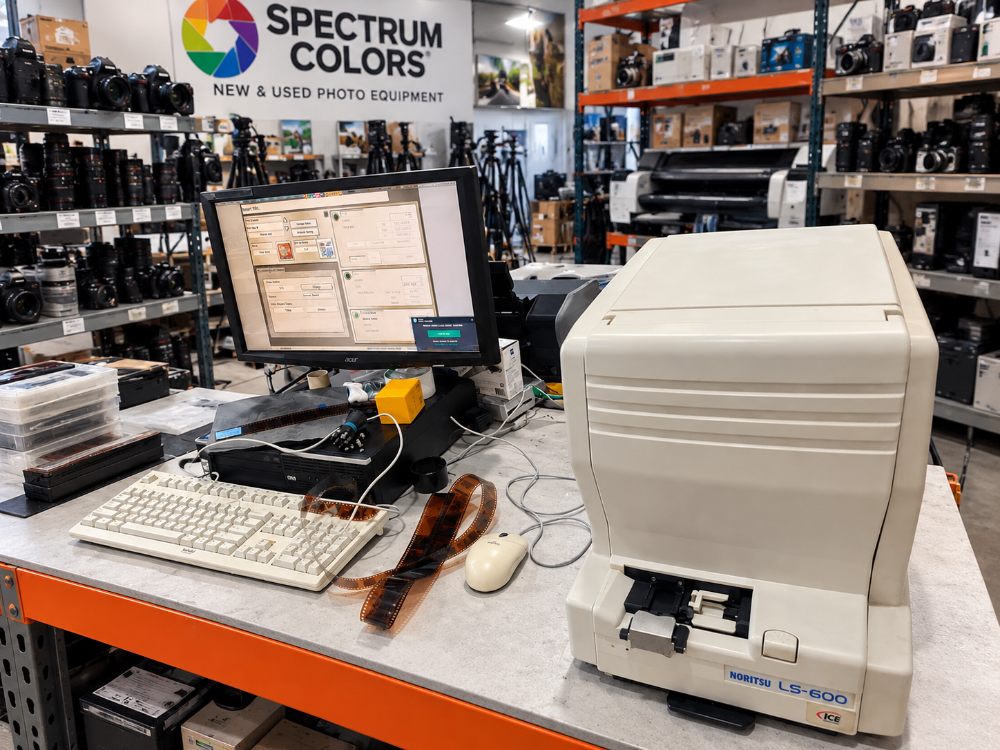 Noritsu LS600 FILM Scanner
